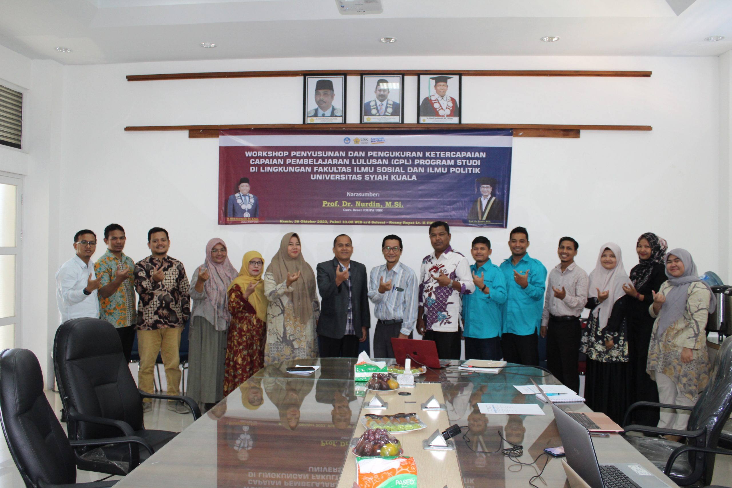 Workshop Penyusunan dan Pengukuran Ketercapaian Capaian Pembelajaran Lulusan (CPL)